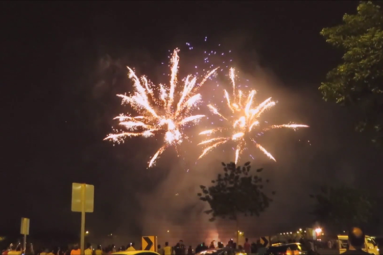 punggol east chinese new year 2016 fireworks