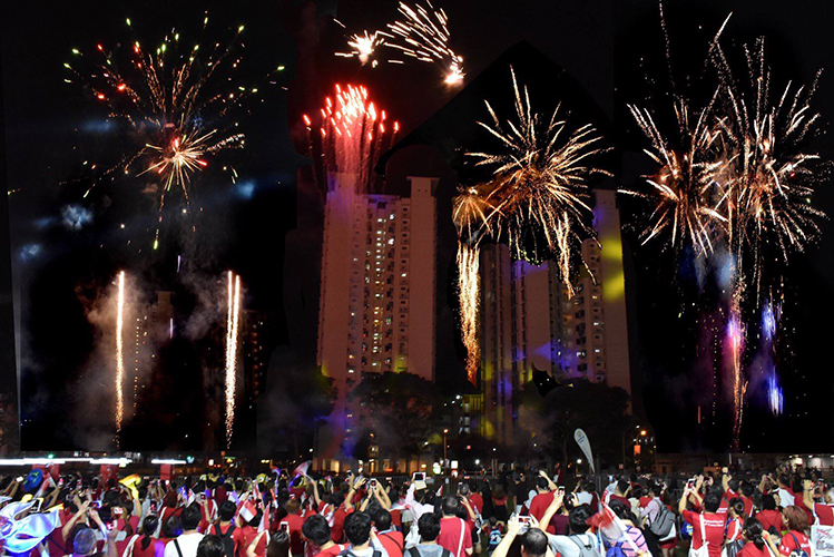 pyrotechnics in geylang serai