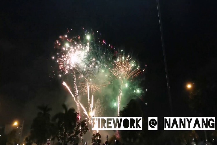 pyrotechnics in Nanyang